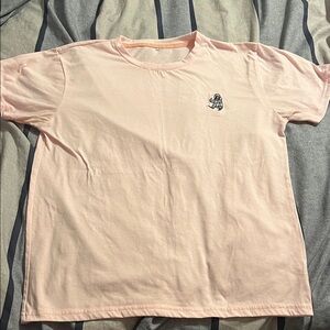 Mens Pink T-Shirt with Astronaut